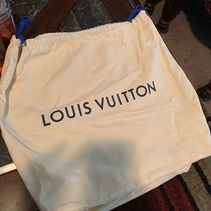 Authentic XL Louis Vuitton Dust Bag